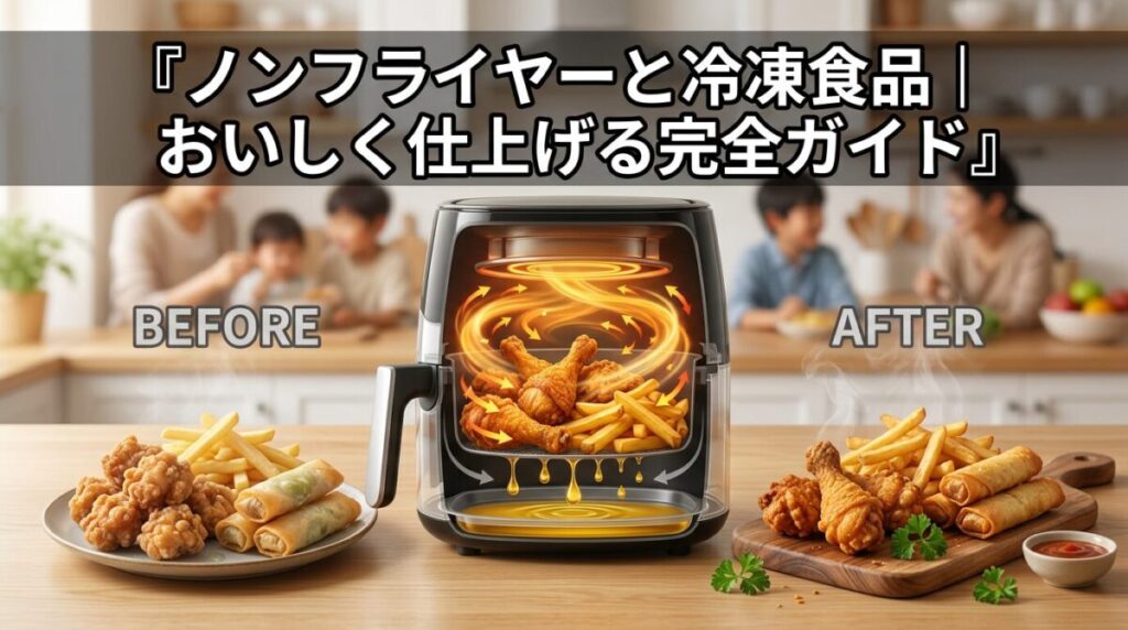 ノンフライヤーと冷凍食品｜おいしく仕上げる完全ガイド