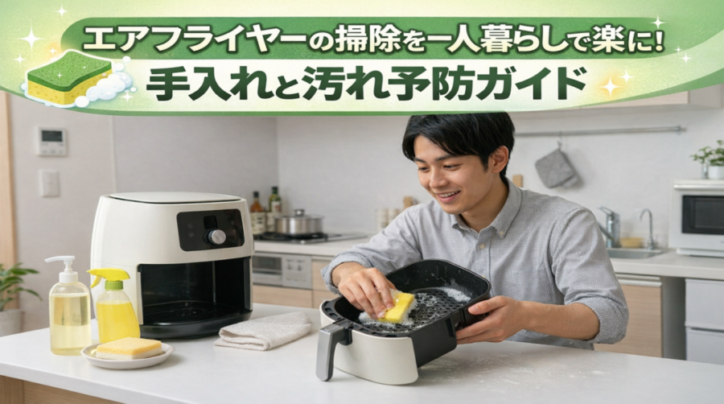 フライヤーの掃除
